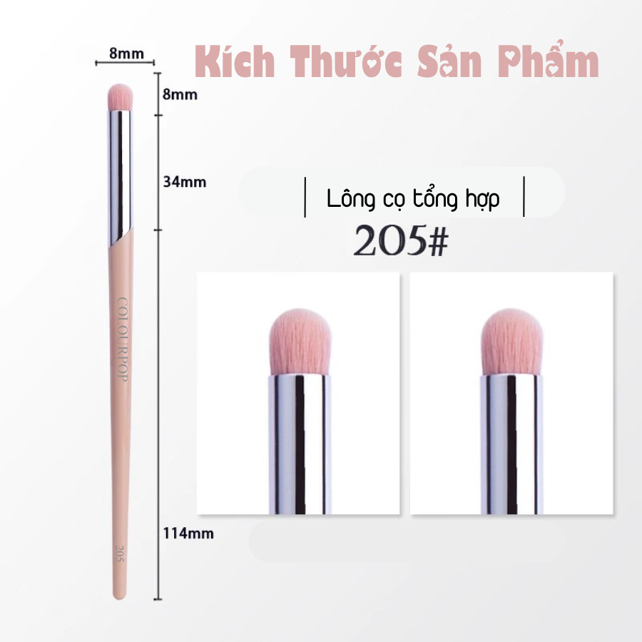 Cọ Nhấn Sáng Đầu Mắt COLOURPOP Eye Highlight Brush C205